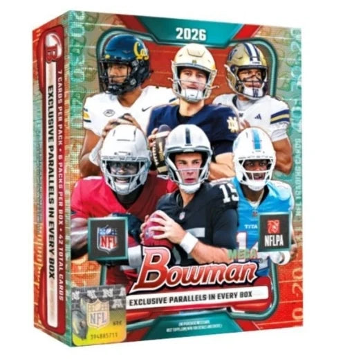 2026 Bowman Football Mega Box