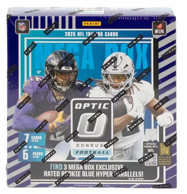 2025 Panini Donruss Optic Football Mega Box - CardVault Collections