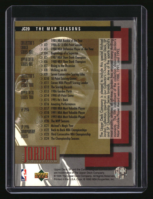 1995-96 SP Michael Jordan The Jordan Collection