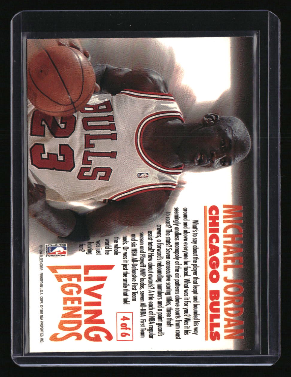 1993-94 Fleer Michael Jordan Living Legends
