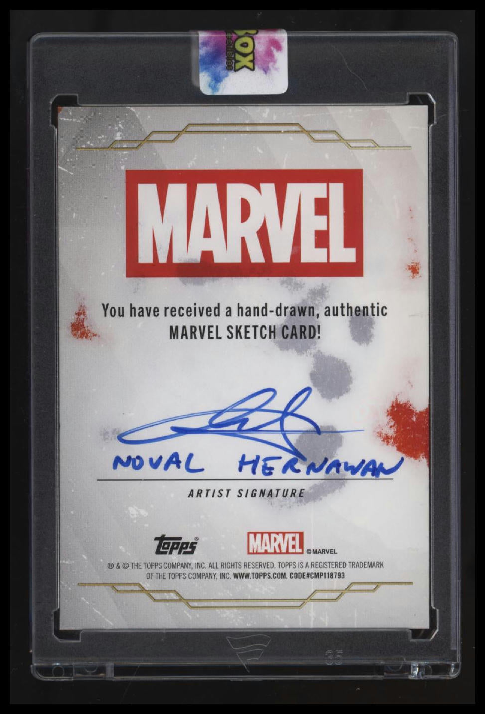 2026 Topps Marvel Black Panther Sketch