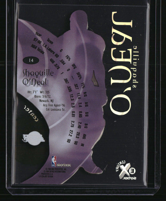 1998-99 SkyBox E-X Century Shaquille O'Neal