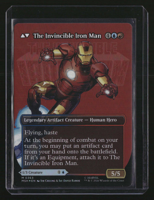 Marvel Super Heroes Tony Stark (Borderless) (0363) Foil