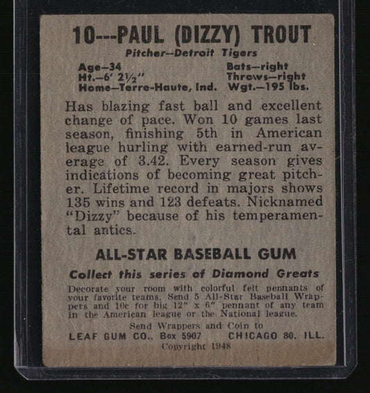 1948-49 Leaf Paul Trout
