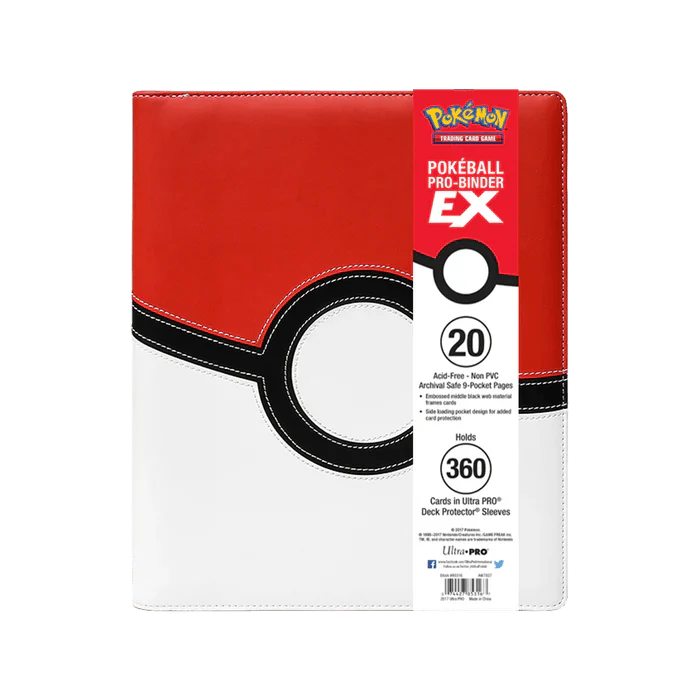 Poké Ball Premium 9 - Pocket PRO - Binder for Pokémon - CardVault Collections