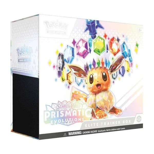 Pokemon Scarlet and Violet: Prismatic Evolutions Pokemon Center Elite Trainer Box - CardVault Collections