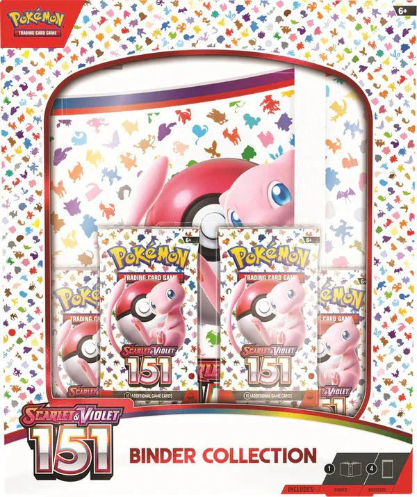 Pokemon TCG: Scarlet and Violet - 151 Binder Collection Box - CardVault Collections