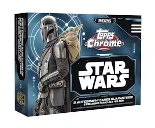 2026 Topps Star Wars Chrome Delight Box