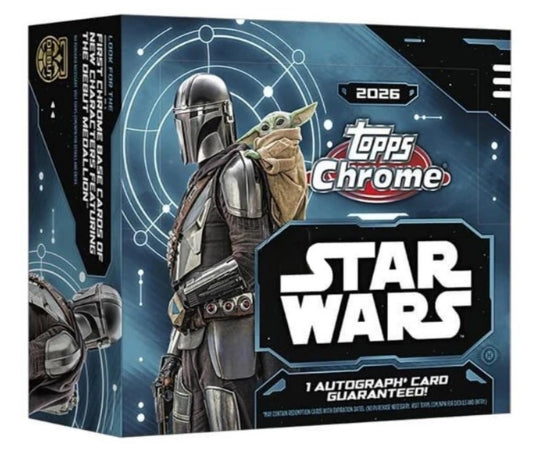 2026 Topps Star Wars Chrome Hobby Box