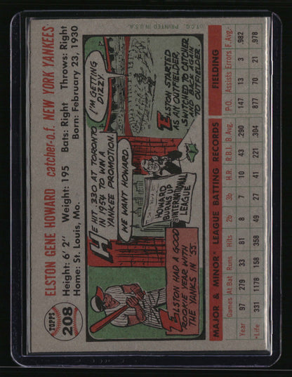 1956 Topps Elston Howard