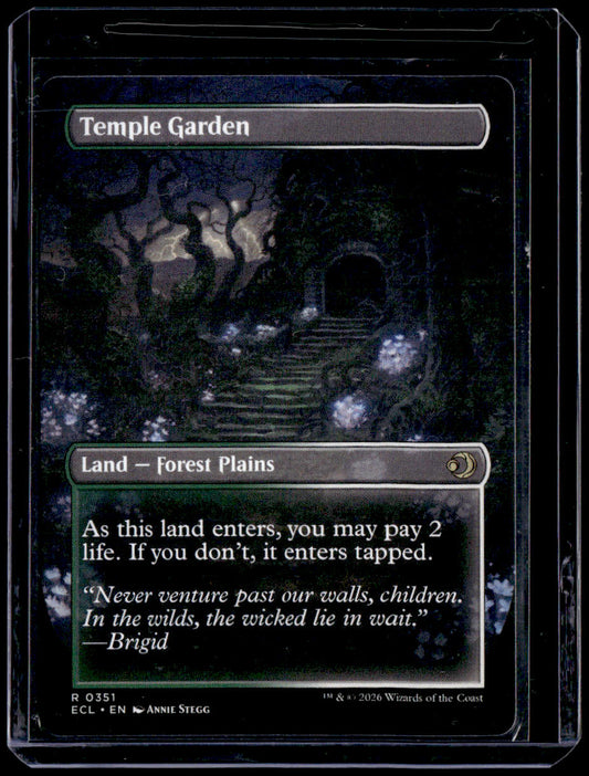 Lorwyn Eclipsed Temple Garden (Borderless)