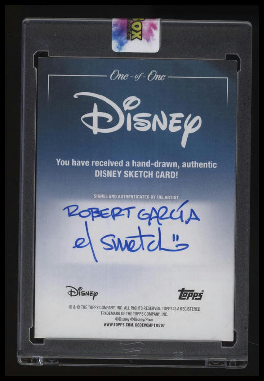 Topps Disney Robert Garcia 1/1 Dale Sketch