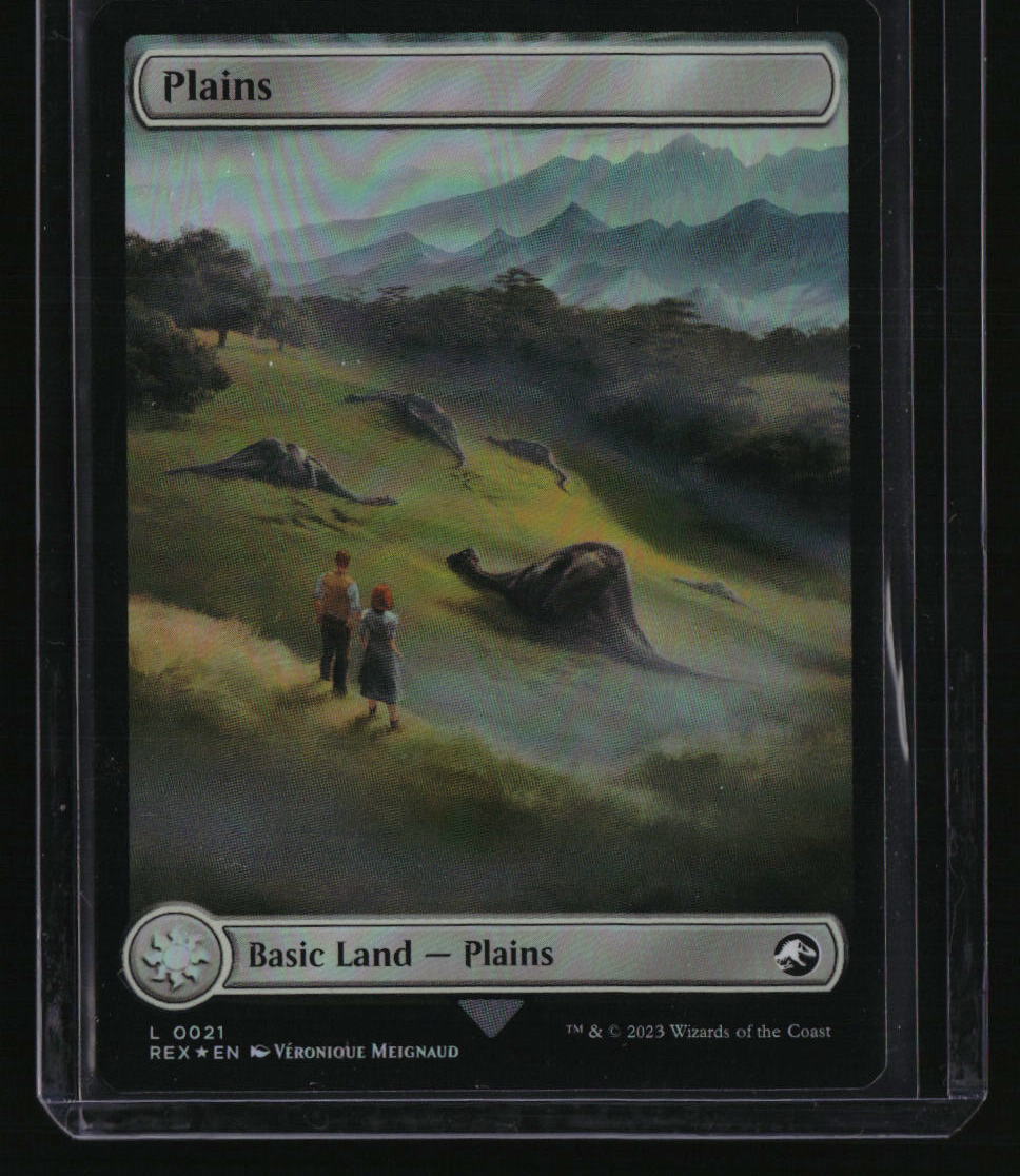 Universes Beyond: Jurassic World Collection Plains Foil