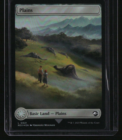 Universes Beyond: Jurassic World Collection Plains Foil