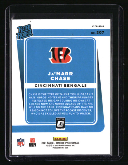 2021 Donruss Optic Ja'Marr Chase Bronze