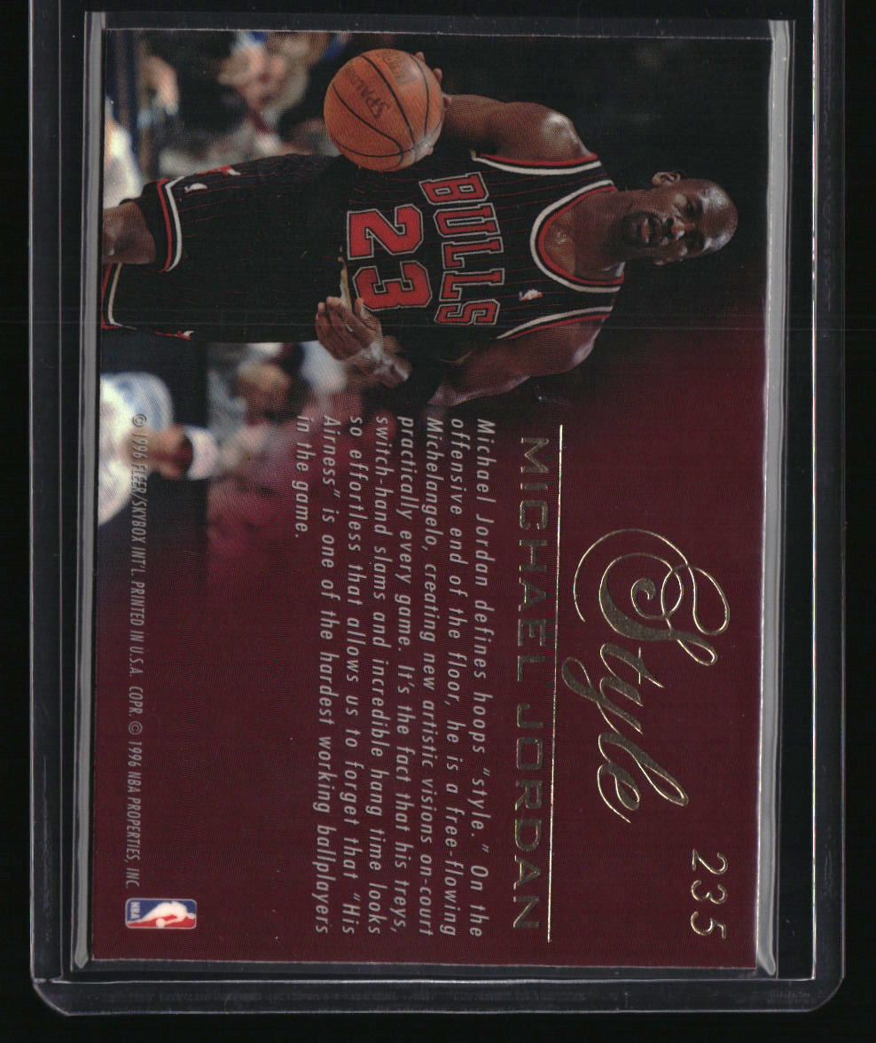 1995-96 Flair Michael Jordan Style