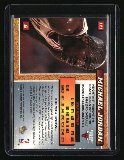 1994-95 Topps Embossed Michael Jordan Golden Idols