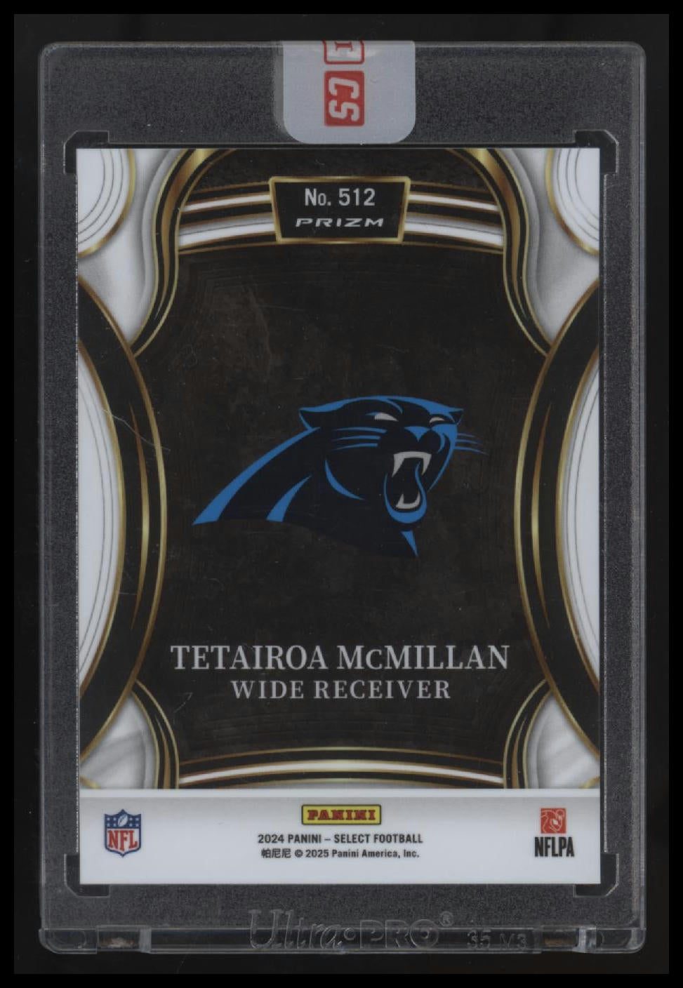 2024 Panini Select Tetairoa McMillan #512