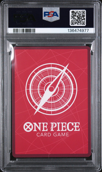 2023 One Piece Op03-Pillars Of Strength Portgas D. Ace Alternate Art PSA 10