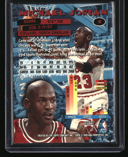 1995-96 Stadium Club Michael Jordan