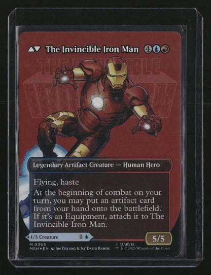 Marvel Super Heroes Tony Stark (Borderless) (0363) Foil