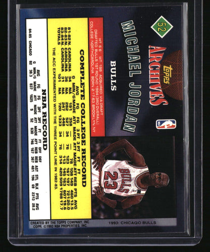 1992-93 Topps Archives Michael Jordan