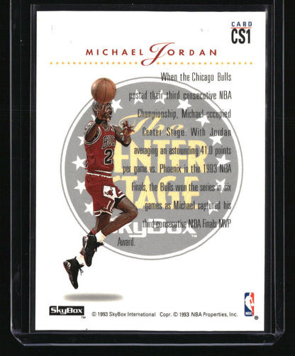 1993-94 SkyBox Premium Michael Jordan Center Stage
