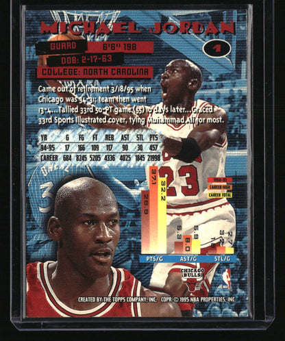 1995-96 Stadium Club Michael Jordan