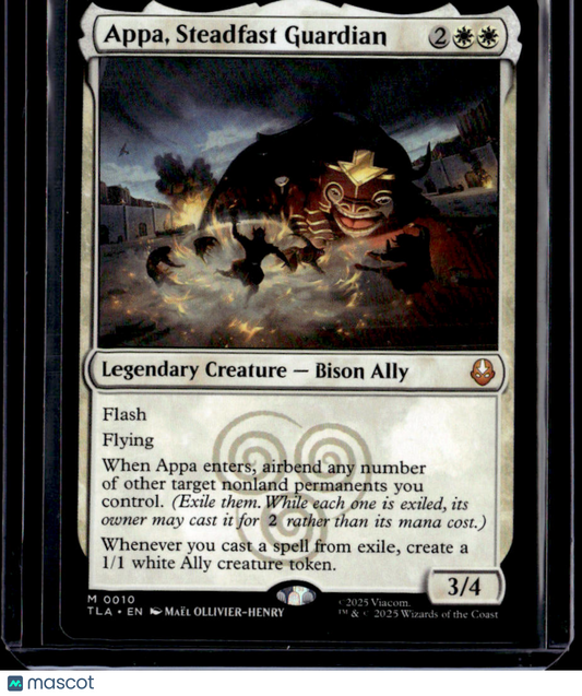 Avatar: The Last Airbender Appa, Steadfast Guardian