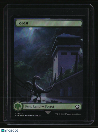 Universes Beyond: Jurassic World Collection Forest Foil