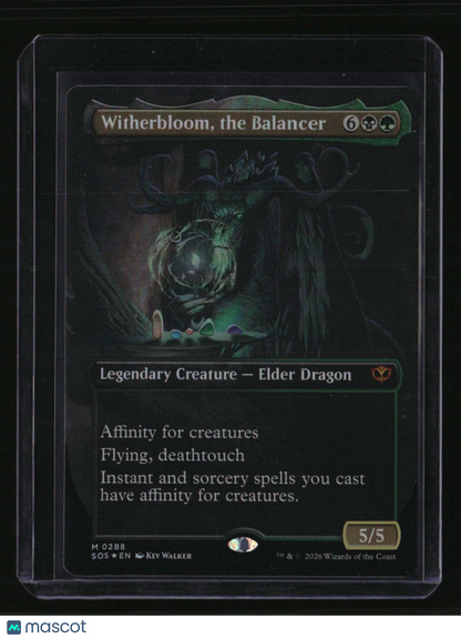 Secrets of Strixhaven Witherbloom, the Balancer (Borderless) Foil
