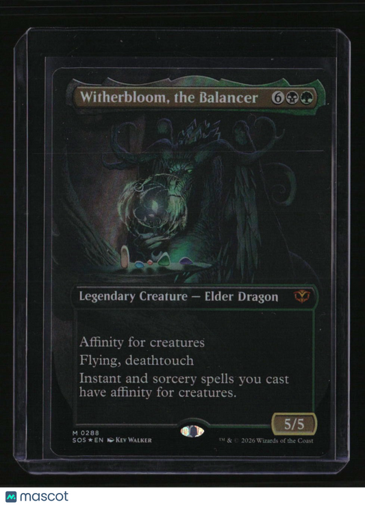 Secrets of Strixhaven Witherbloom, the Balancer (Borderless) Foil