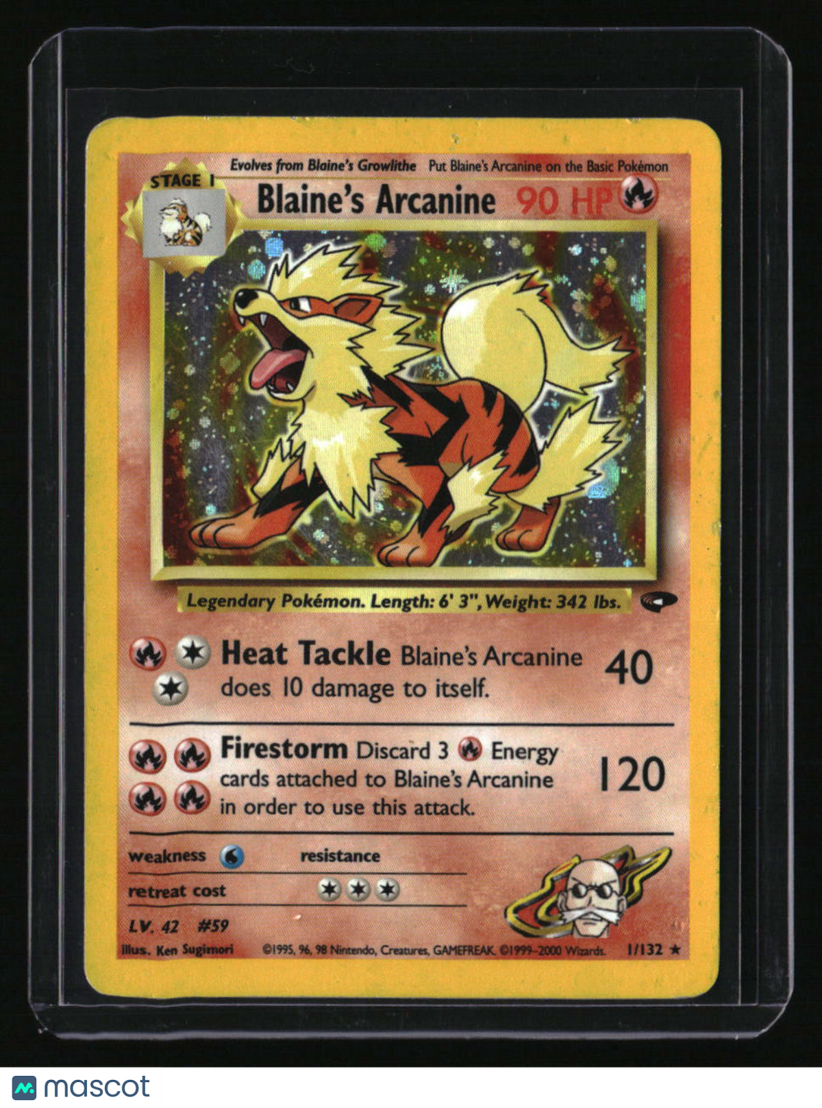 Gym Challenge Blaine's Arcanine
