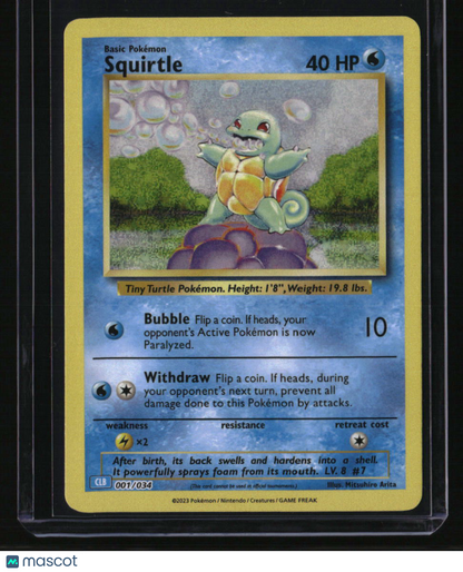 Trading Card Game Classic Squirtle