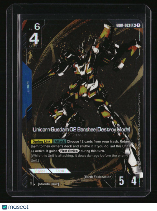 Newtype Rising Unicorn Gundam 02 Banshee (Destroy Mode) (LR+)