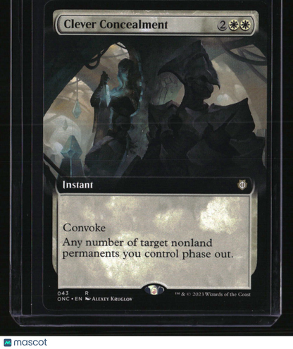 Commander: Phyrexia: All Will Be One Clever Concealment (Extended Art)