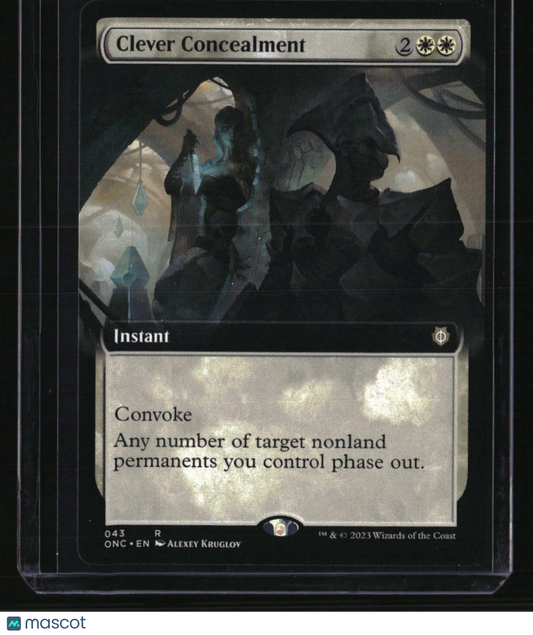 Commander: Phyrexia: All Will Be One Clever Concealment (Extended Art)