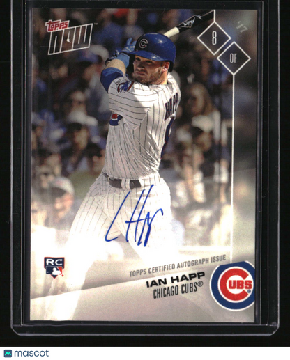 2017 Topps Now Ian Happ Auto