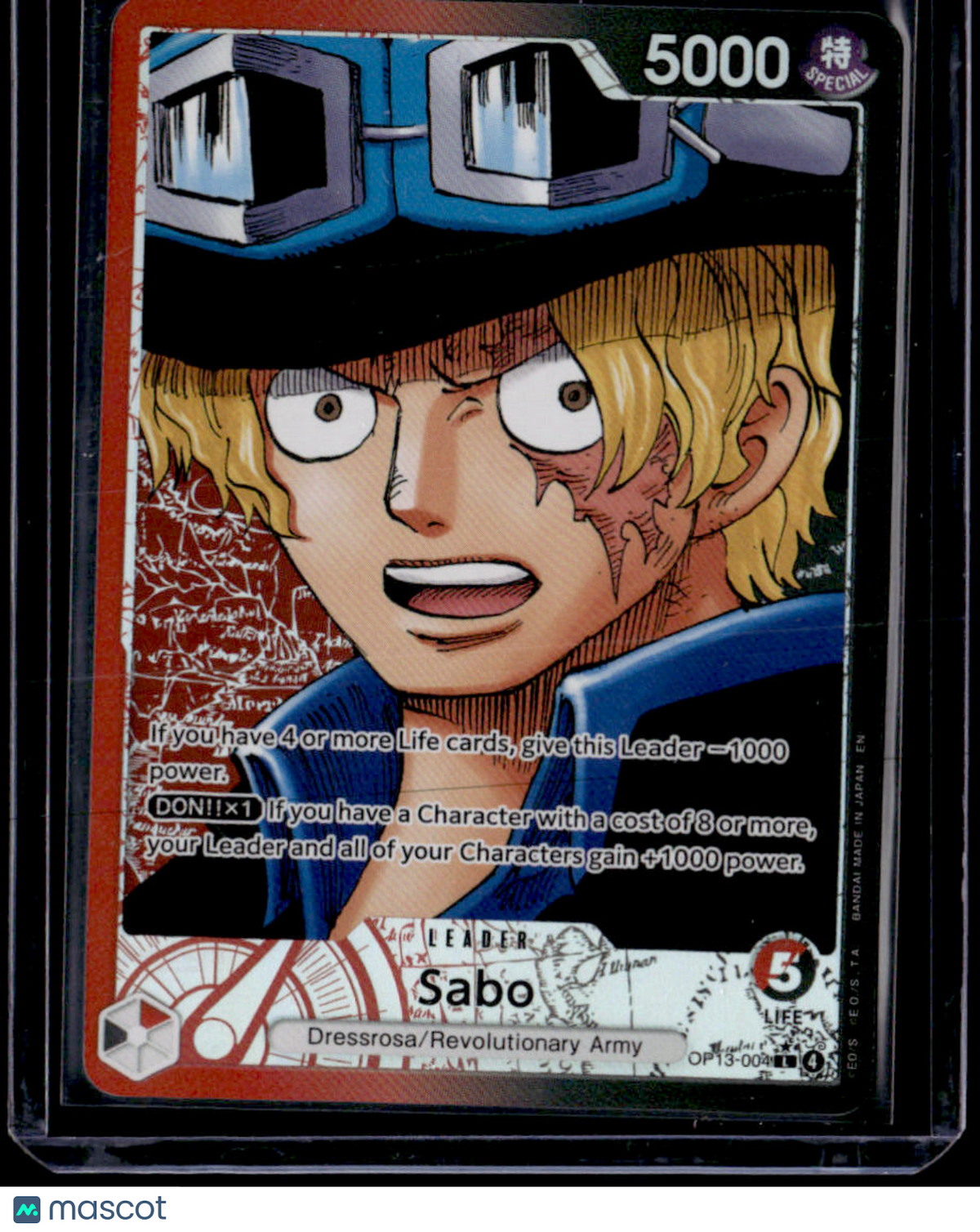 Carrying On His Will Sabo (004) (Alternate Art)