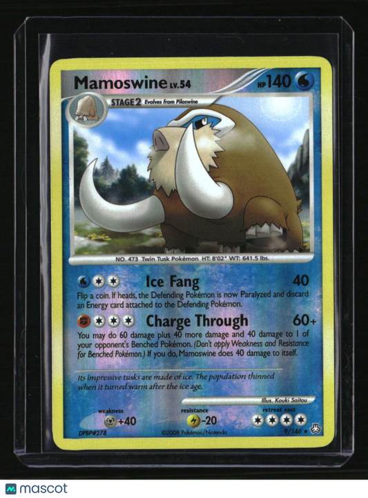 Legends Awakened Mamoswine Reverse Holo