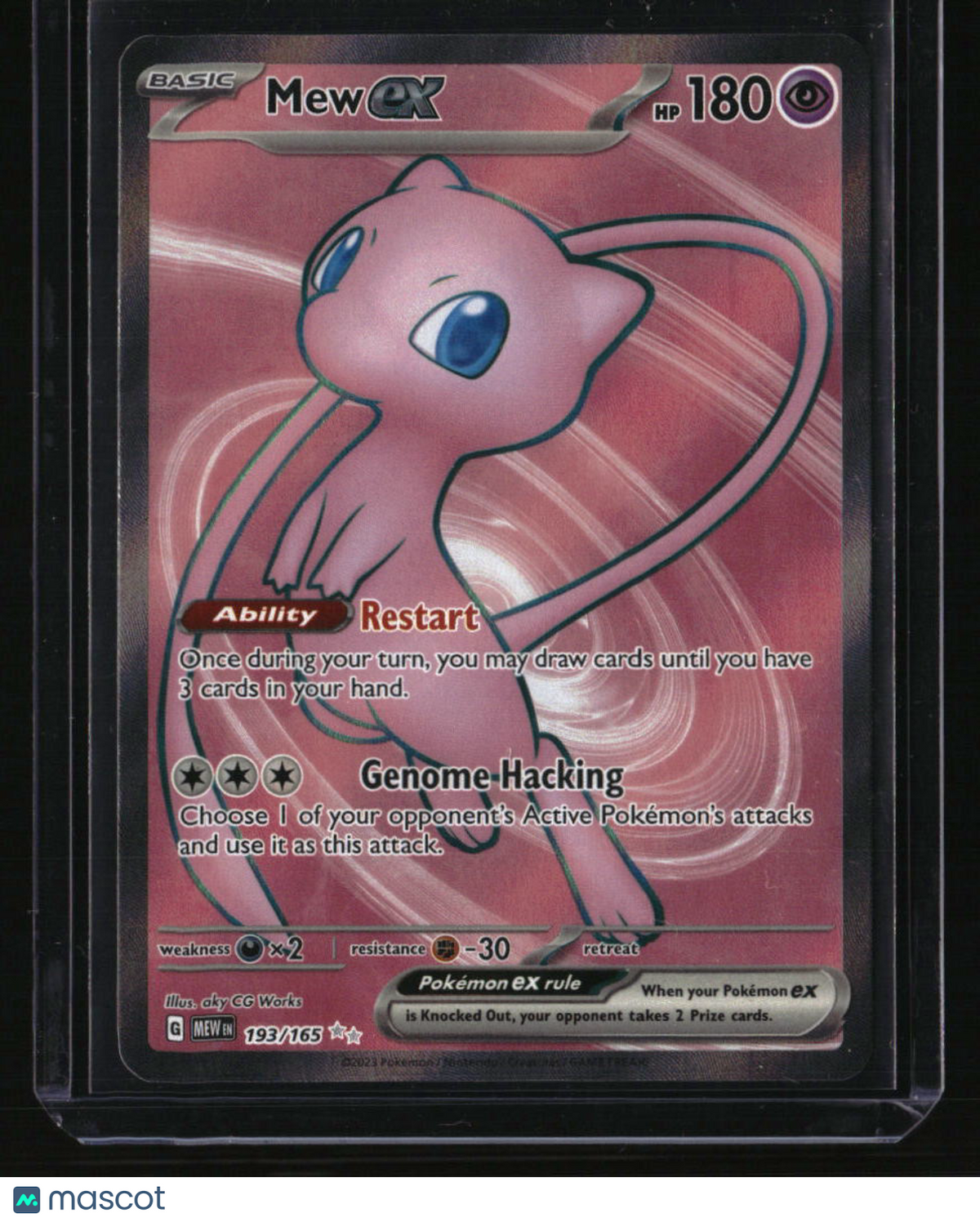 SV: Scarlet & Violet 151 Mew ex