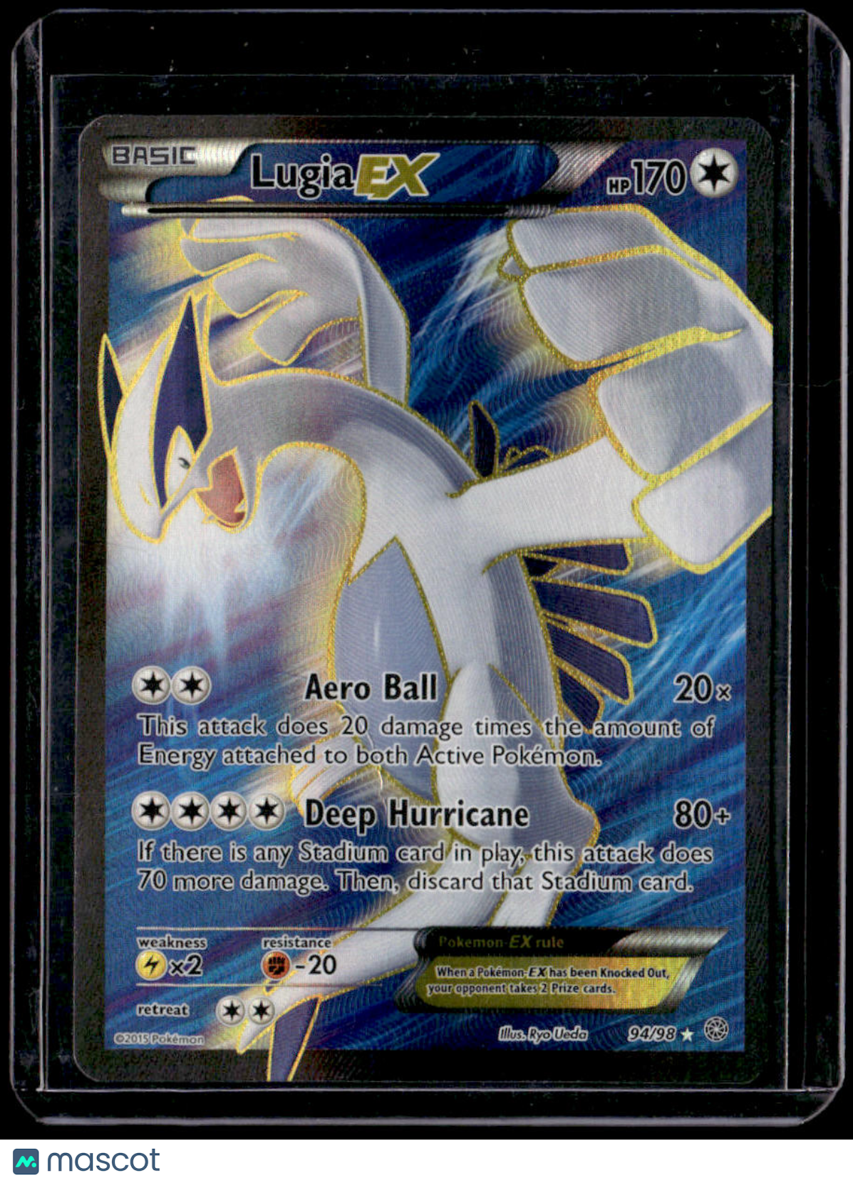 XY - Ancient Origins Lugia EX (94 Full Art)