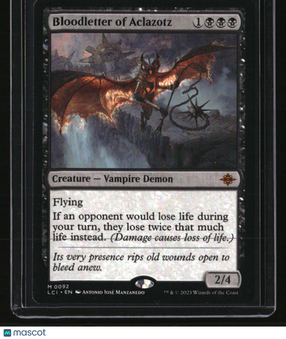 The Lost Caverns of Ixalan Bloodletter of Aclazotz