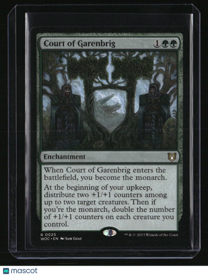 Commander: Wilds of Eldraine Court of Garenbrig