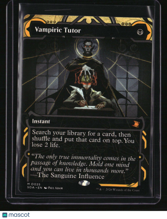 Secrets of Strixhaven: Mystical Archive Vampiric Tutor