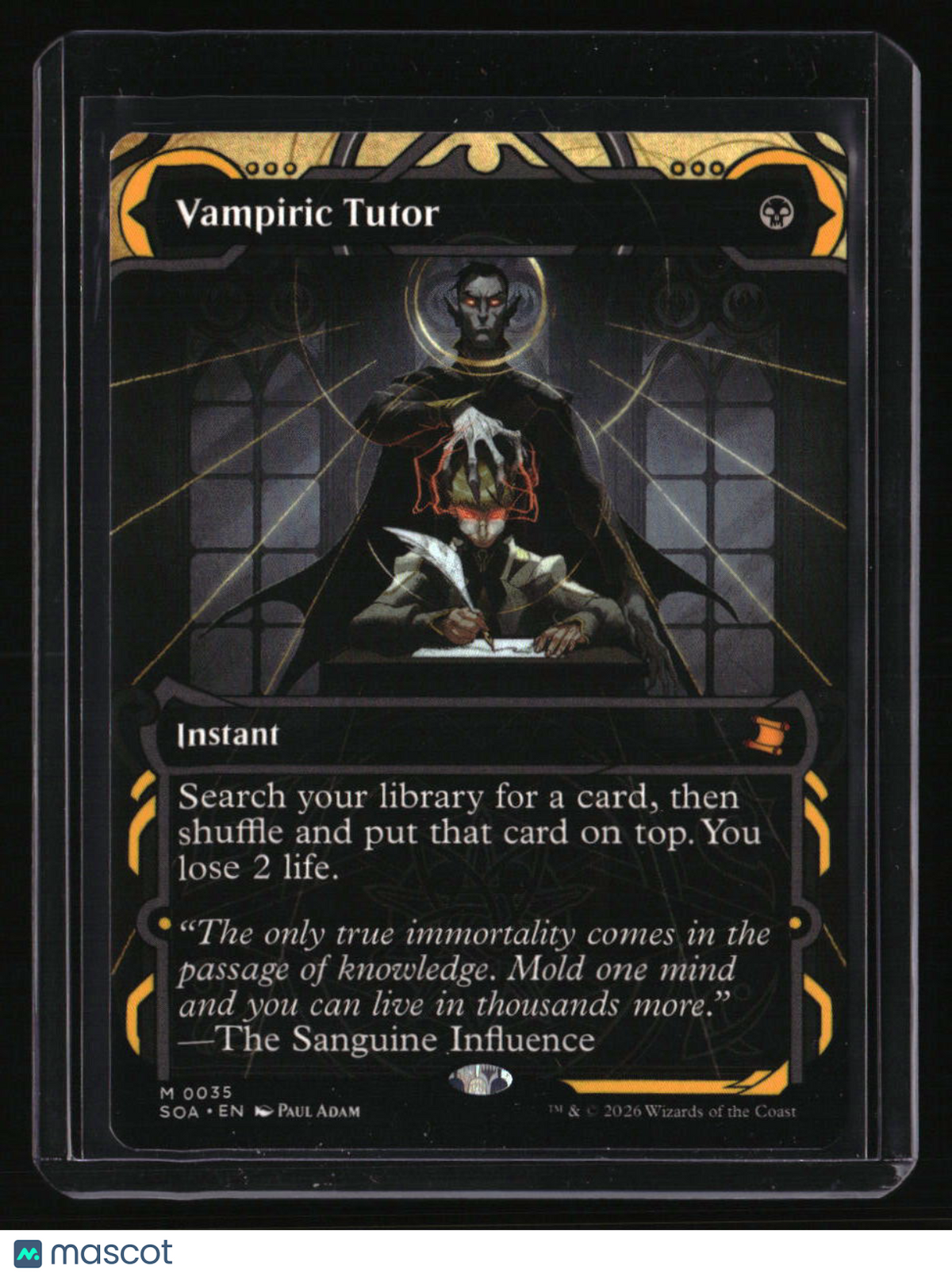 Secrets of Strixhaven: Mystical Archive Vampiric Tutor