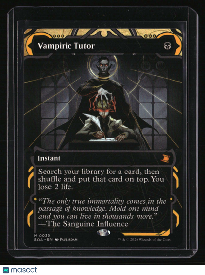 Secrets of Strixhaven: Mystical Archive Vampiric Tutor