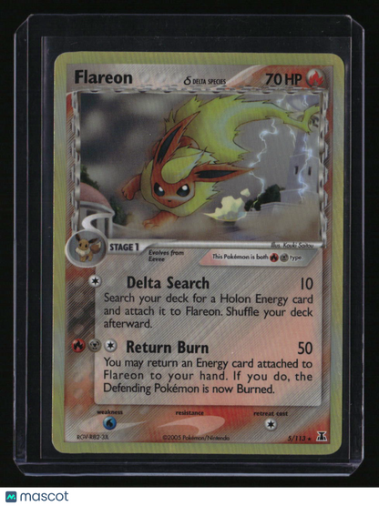 EX Delta Species Flareon (Delta Species)