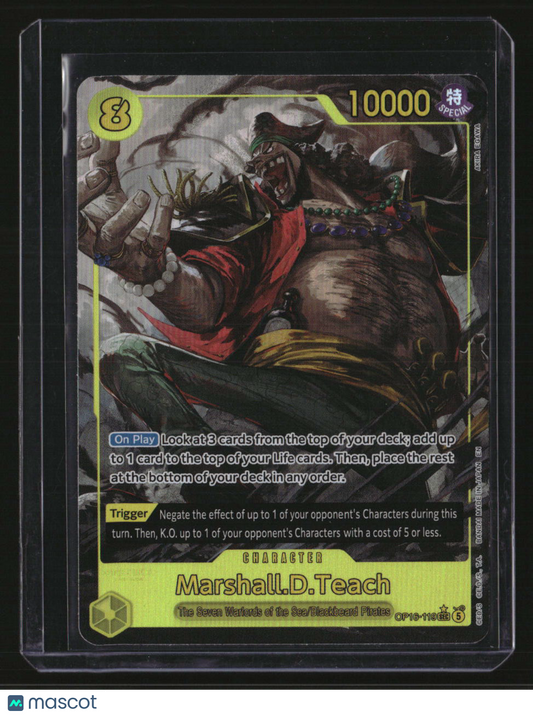The Time of Battle Marshall.D.Teach (119) (Alternate Art)