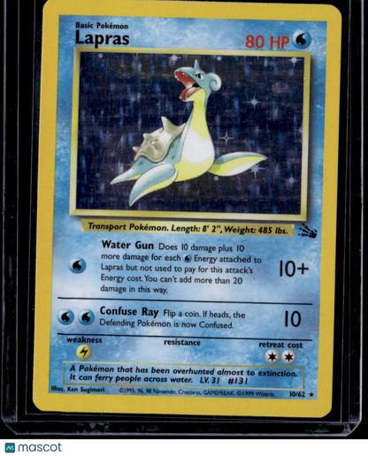 Fossil Lapras (10)